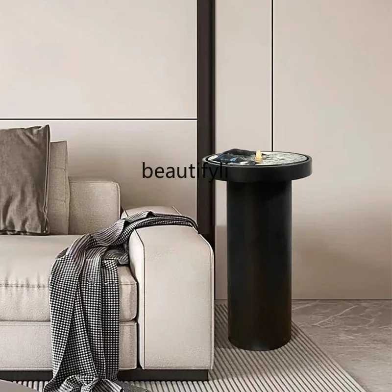 

Flow ornament circulating water landscape office clubhouse courtyard fountain modern simple floor rockery decoration office