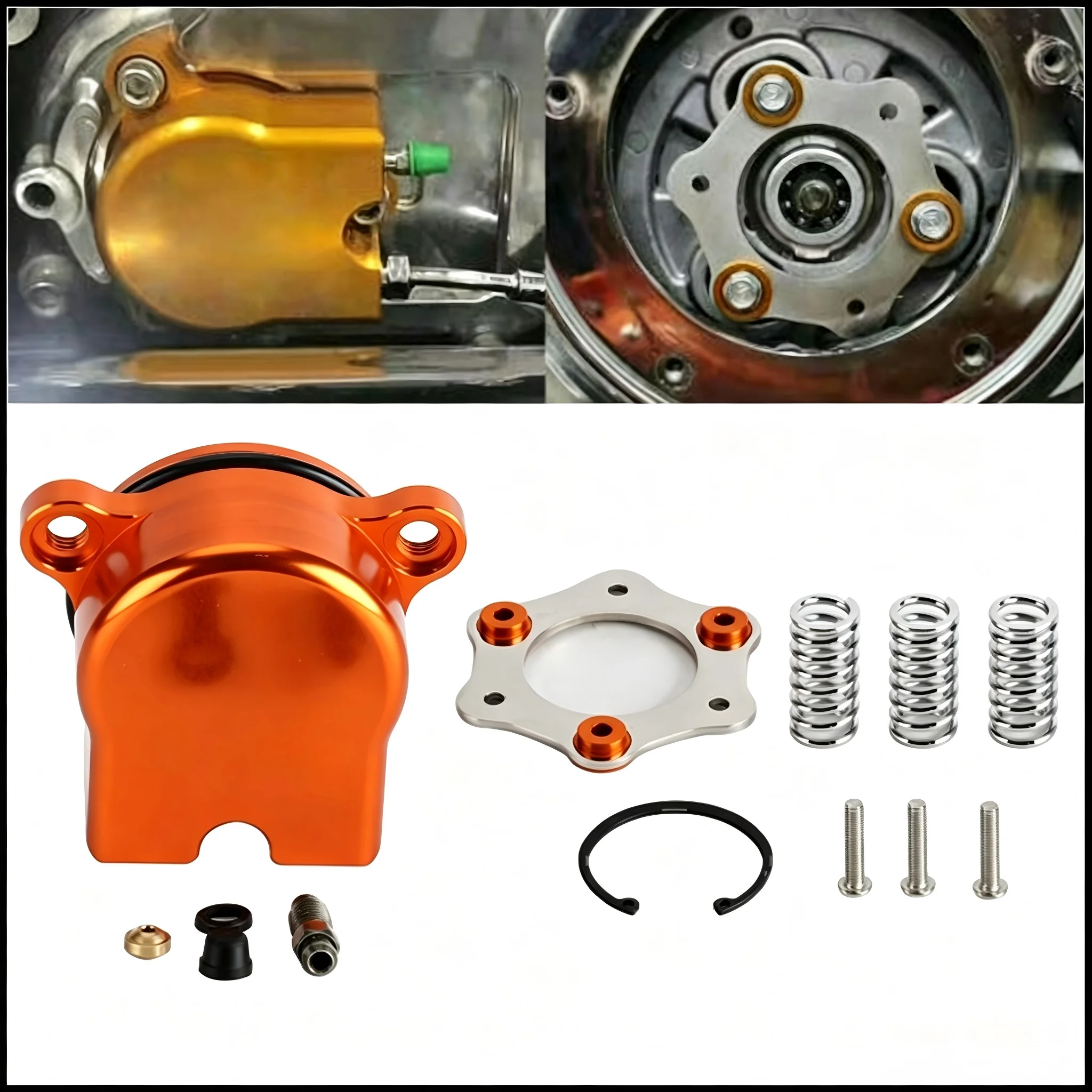 

For Harley Touring Electra Glide Road Glide Street Glide Road King 2014-2020 Motorcycle Effortless reduction of clutch oil pump