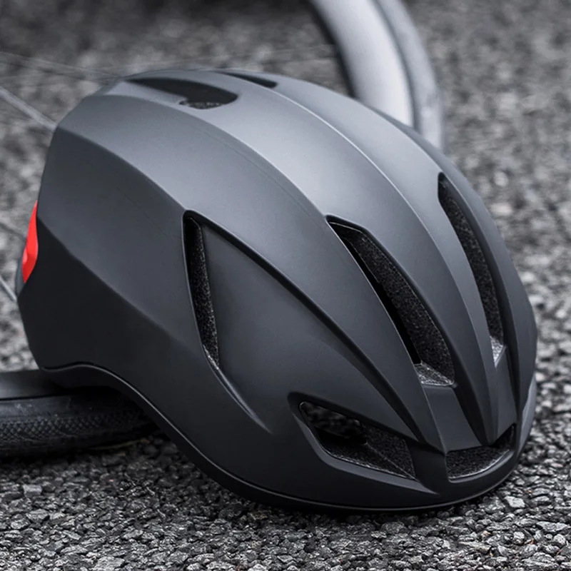 New Integrated Molding Cycling Helmet for MTB Road, PC Shell Edge Protection Cap, Lightweight Sturdy for Outdoor Sports