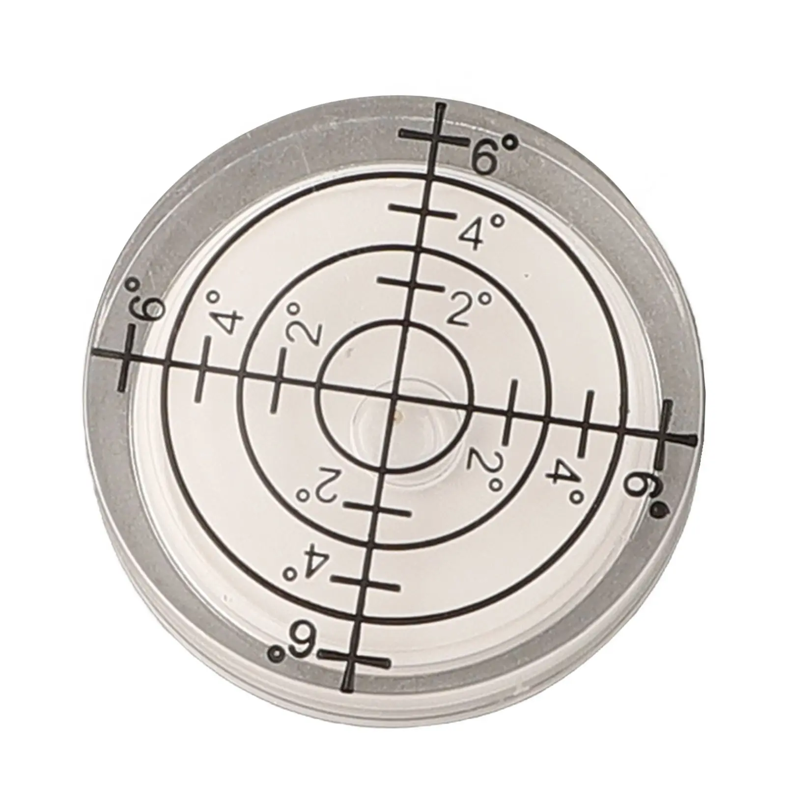 5/1pcs Spirit-Bubble Level Round Horizontal Bubble Level 32x7mm 20°-30° Accuracy Small-Bullseye Level Circular Measuring Meter