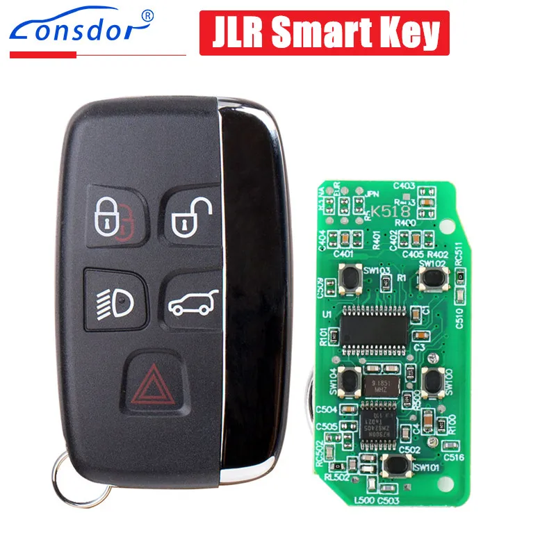 

Lonsdor Specific Smart Key for 2015-2018 for Land Rover Jaguar 5 Buttons 315MHz/433MHz