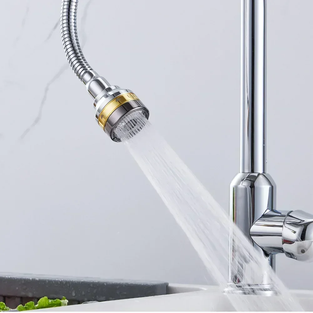 1pc High Quality Brass Kitchen Tap Head Faucet Aerator Extender Anti-Splash 3 Levels Adjustable For Kitchen Sink Bathroom Sink