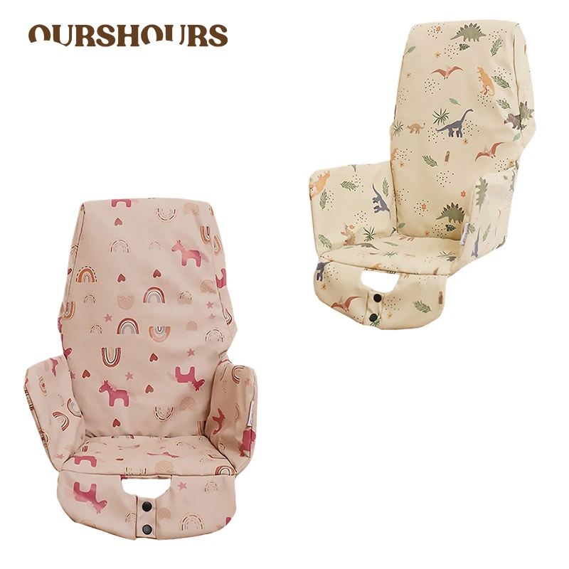 

Baby High Chair Cover Machine Washable HighChair Pad for Infants Soft Comfortable High Chairs Seat Cushion Babies Accessories