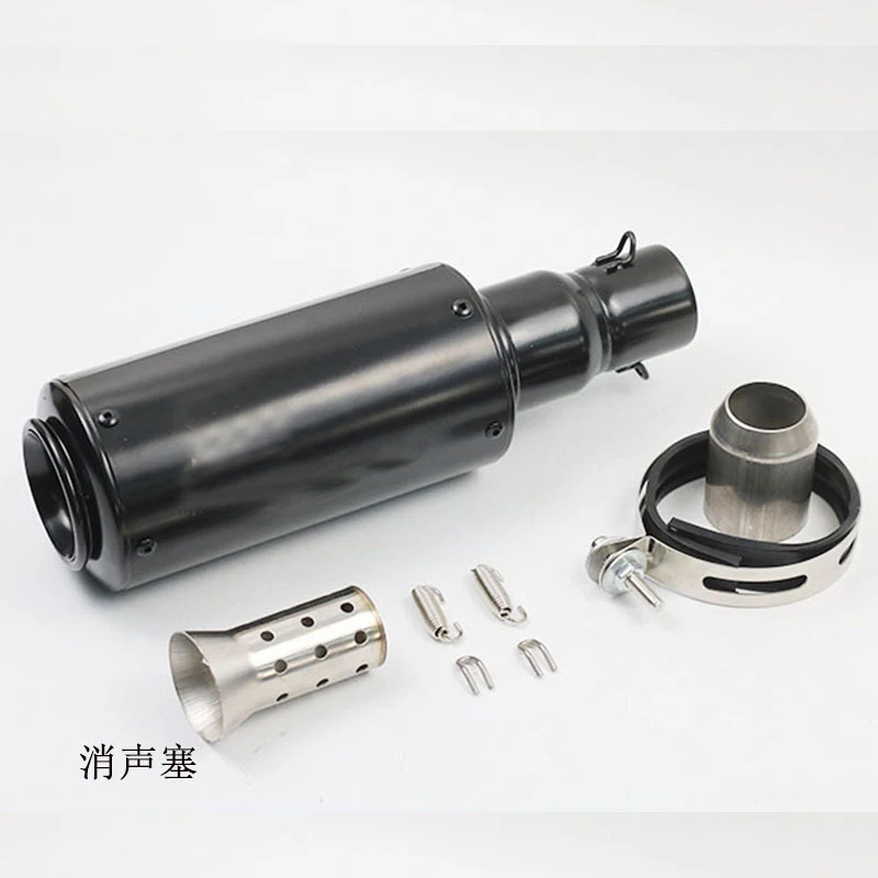 51MM Motorcycle Exhaust Muffler GP Racing Escape With Db Killer For Dukati 696 848 tmax 500 530 crf 230 vespa nc750x