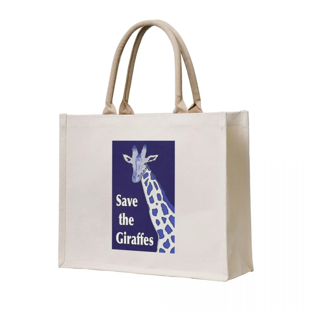 

Save the Giraffes Tote Bag shopping trolley bag Women's beach bags tote bag canvas