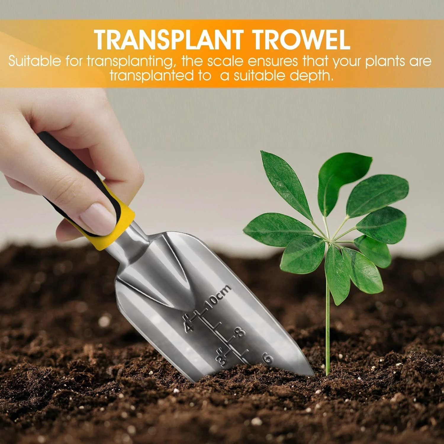 gardener! Discover the precision and durability of this top-rated, ergonomic garden hand trowel, suitable for all your planting,