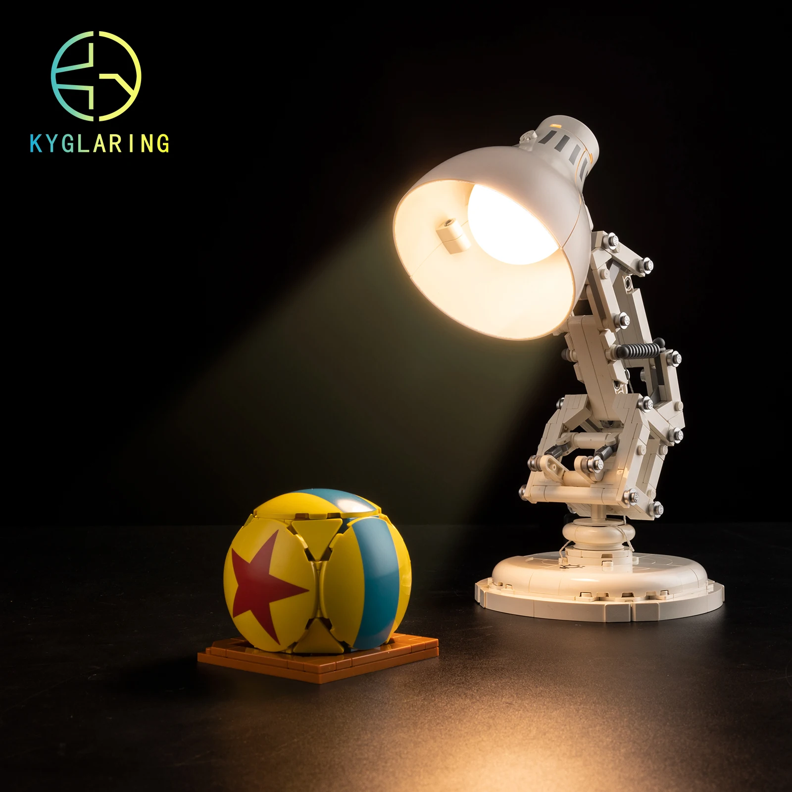 

Набор светодиодных освещения Kyglaring, игрушки «сделай сам» для Ideas Pixar Luxo Jr 21357, строительные блоки (модель в комплект не входит)