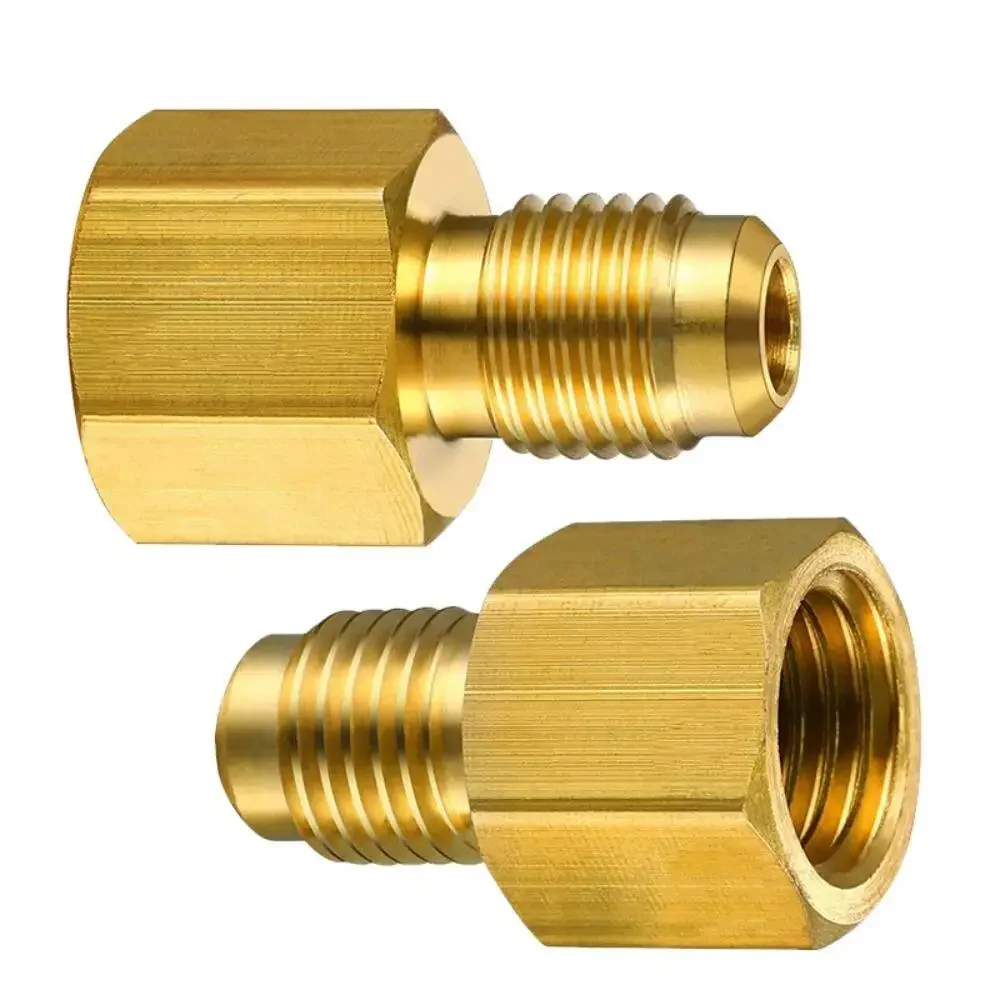 Adapter R410a 5/16 SAE F szybkozłącza do 1/4 SAE M Flare 5/16 SAE M do 1/4 SAE