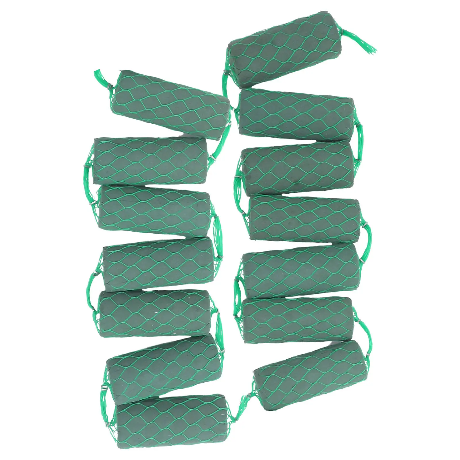 1Set Sausage Shape Floral Foam Garland Premium Moisturizing Flower Arrangement Mud Block for Wedding Party Floral Craft
