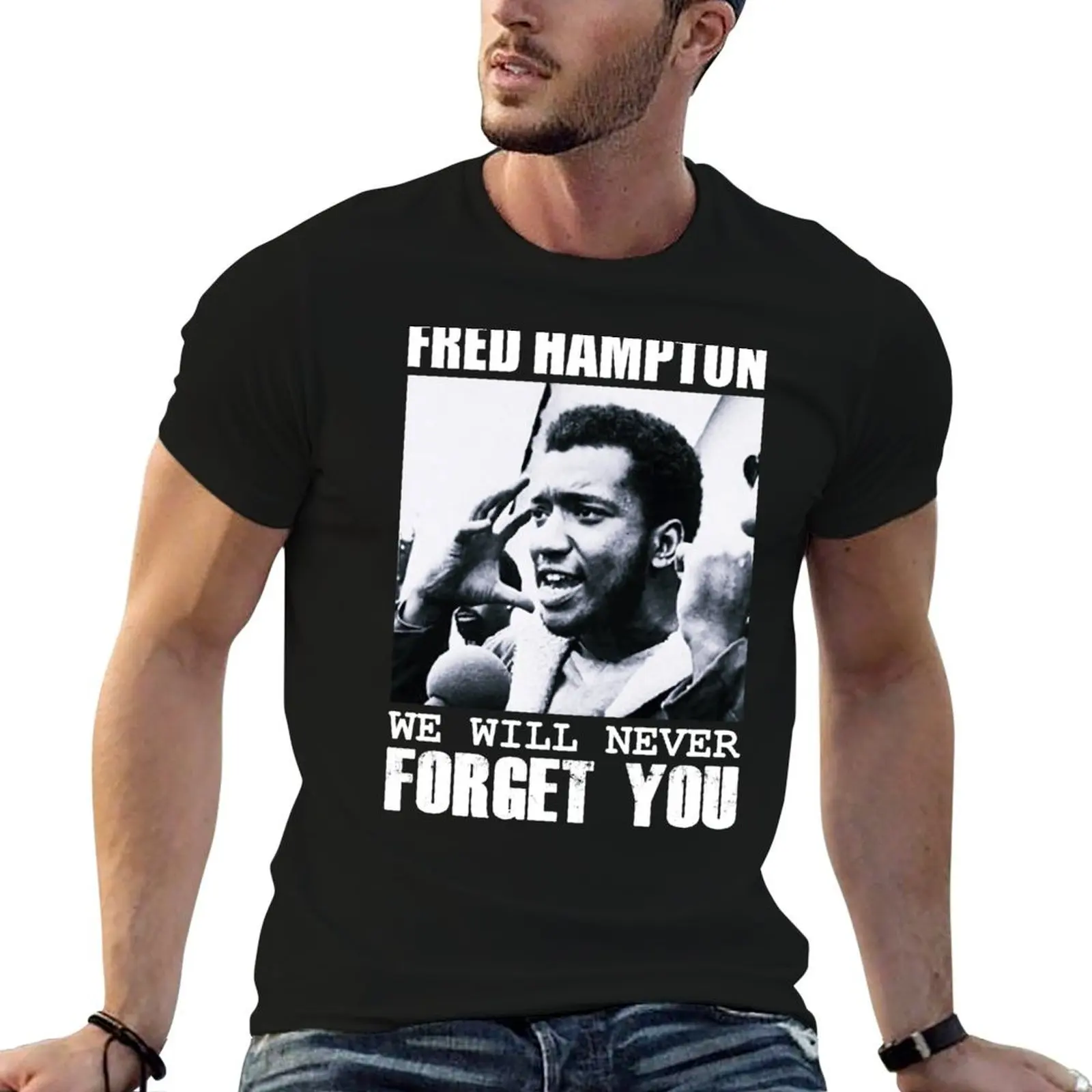 Fred Hampton, Fred Hampton T-Shirt Casual Daily Outfit T-Shirt