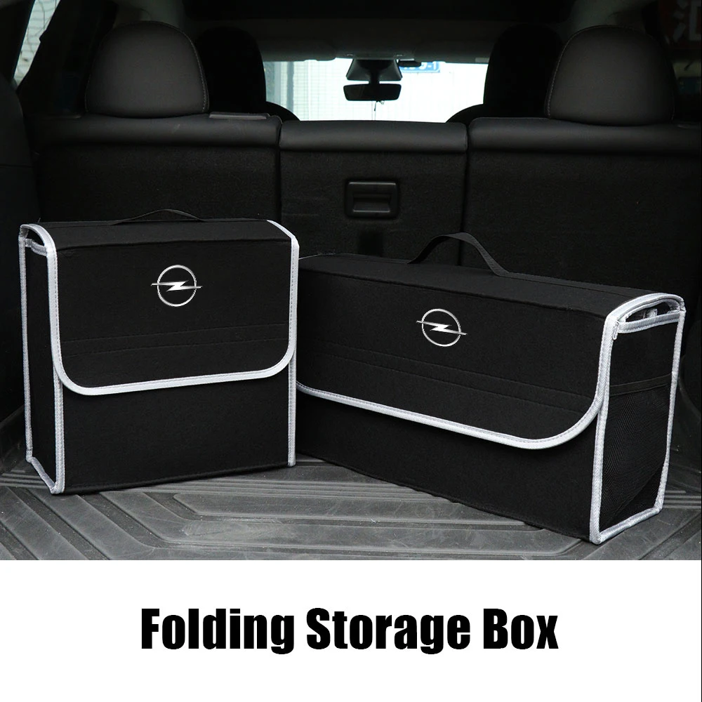 Bolsa de armazenamento para porta-malas de carro, caixa dobrável de resgate para Opel Adam Ampera Corsa Insignia Karl Rocks-e Astra Mokka Combo Monza Crossland