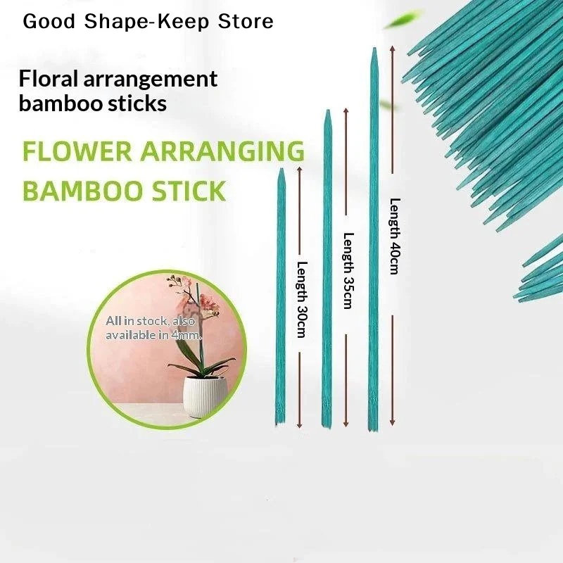 daily10Pcs Green Plant Support Sticks 30-50cm Easy to Cut Stakes for Custom Size Vegetable Flower GrowingDaily products