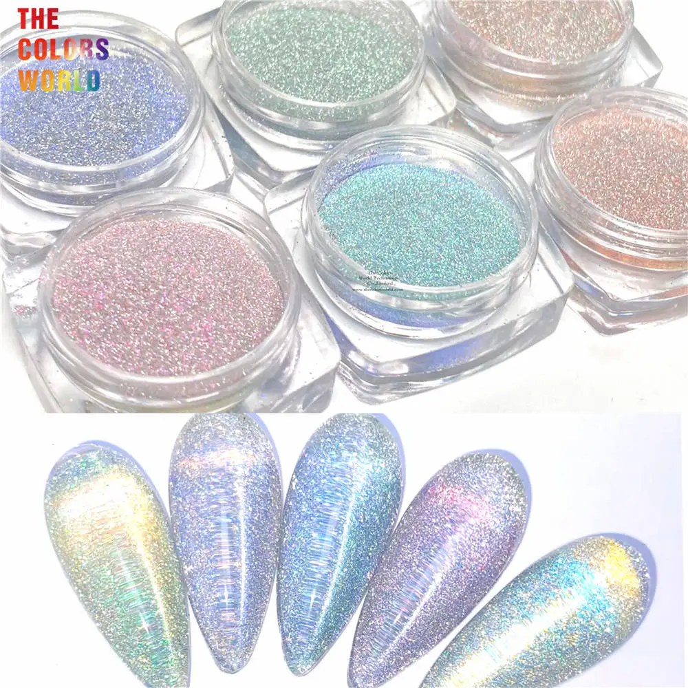 TCT-832 Unicorn Chrome Reflective Starlight Flash Pigment For Nail Art Gel Polish Cosmetics Resin Art DIY Crafts  Manicure Decor