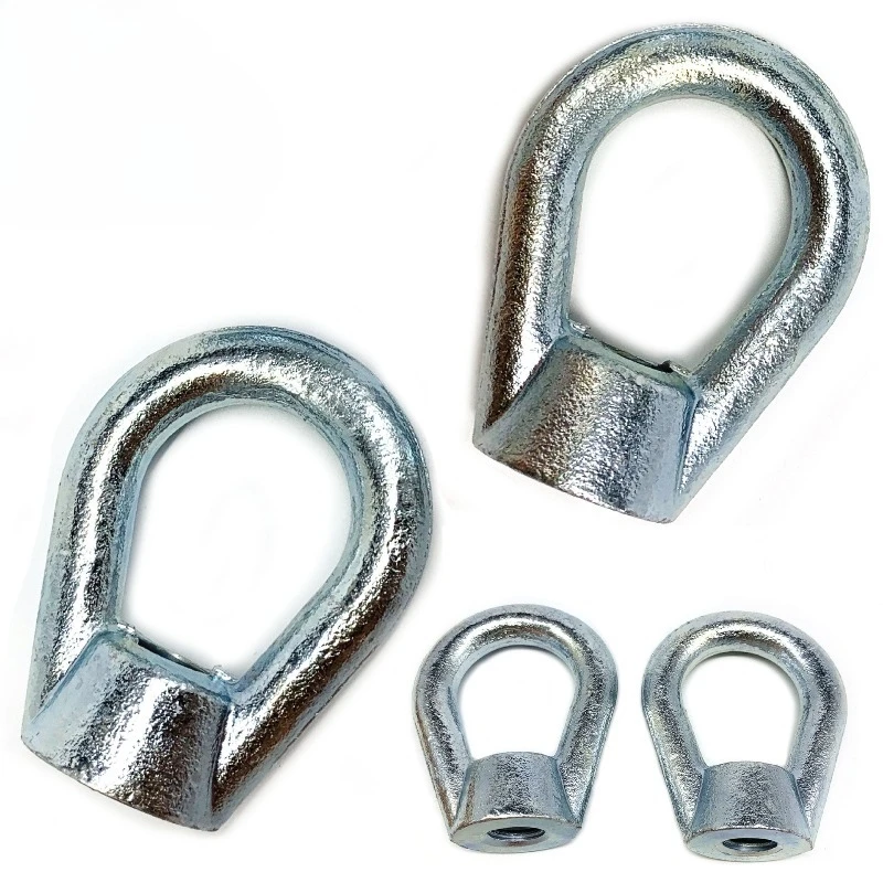 American pear ring nut, hot dip galvanized 5/8-11