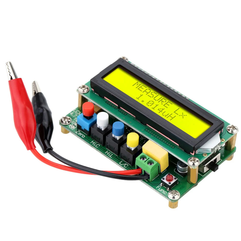 LC100-A Digital LCD High Precision Inductance Capacitance L/C Meter Capacitor Test Mini USB Interface