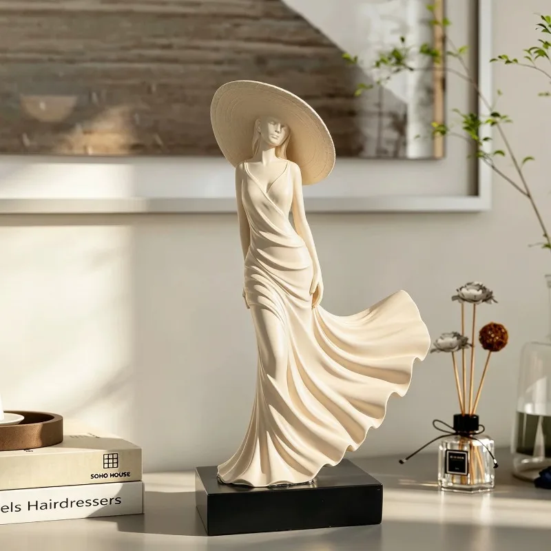 Art Figure Ornament Living Room Light Luxury High-end Electric Sculpture Decoration Maison تحف كبيره للمنزل Статуэтки Кошек