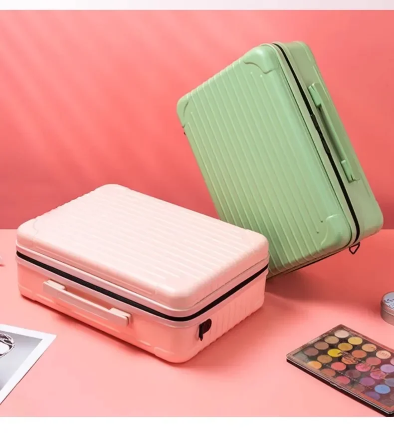 

Hot salesProfessional Makeup Case for Women, Handheld with Makeup Master, Hanging Luggage with Mirror, Large Capacity