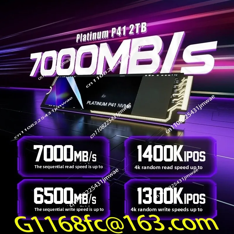 P41 500G 1T 2T Solid State Drive M.2 Interface PCIe 4.0 Desktop Laptop