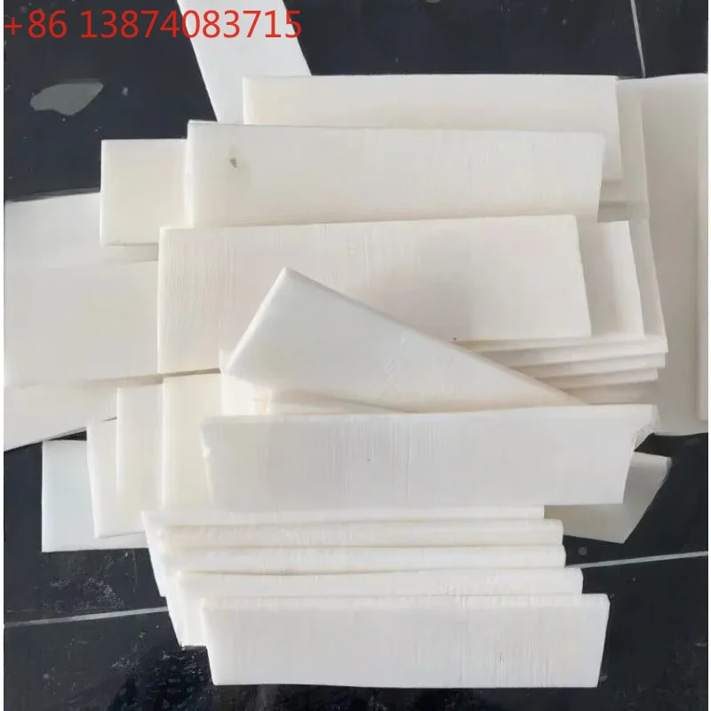 10PCS Buffalo Bovine Bone Knife Handle Scales Slabs DIY Carving Material 100x30x5mm