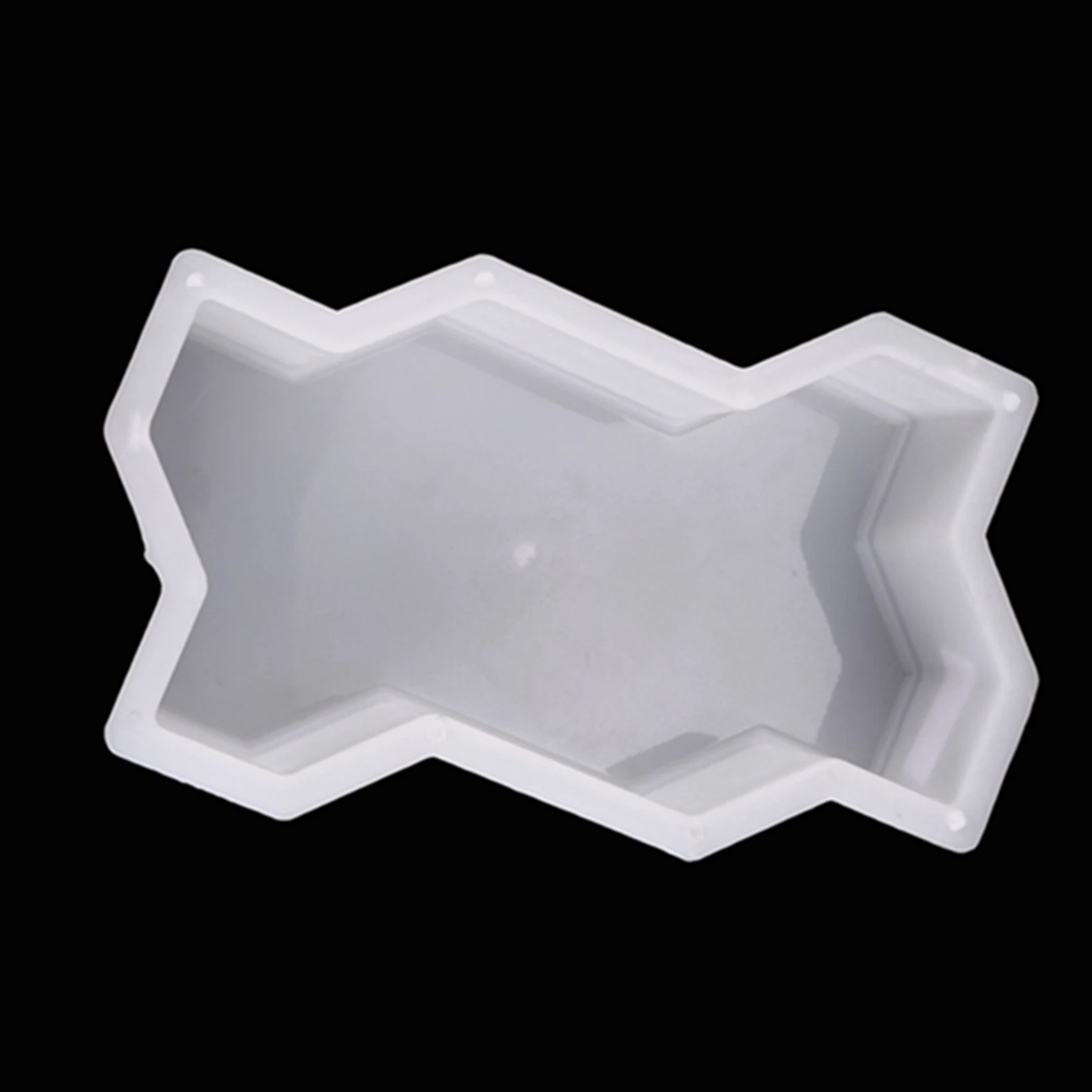 AC88-4X Three Waveform Garden Path Plastic Concrete Paving Brick Mold DIY Walkway Cement Brick Mold