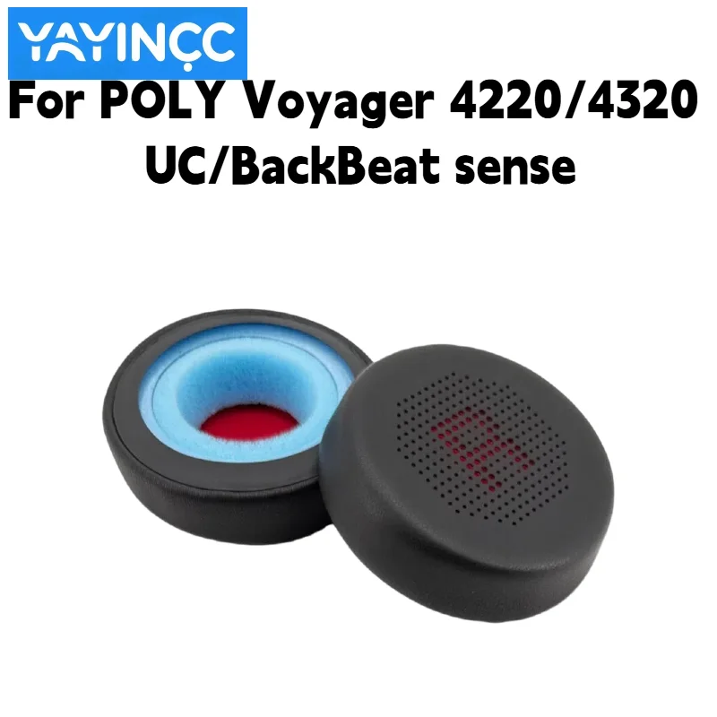 Ersatz-Ohrpolster aus Memory-Schaum für POLY Voyager 4220/4320 UC/BackBeat Sense Headset, Ersatzteil für Ohrmuscheln, einfach zu installieren. – Detail 4