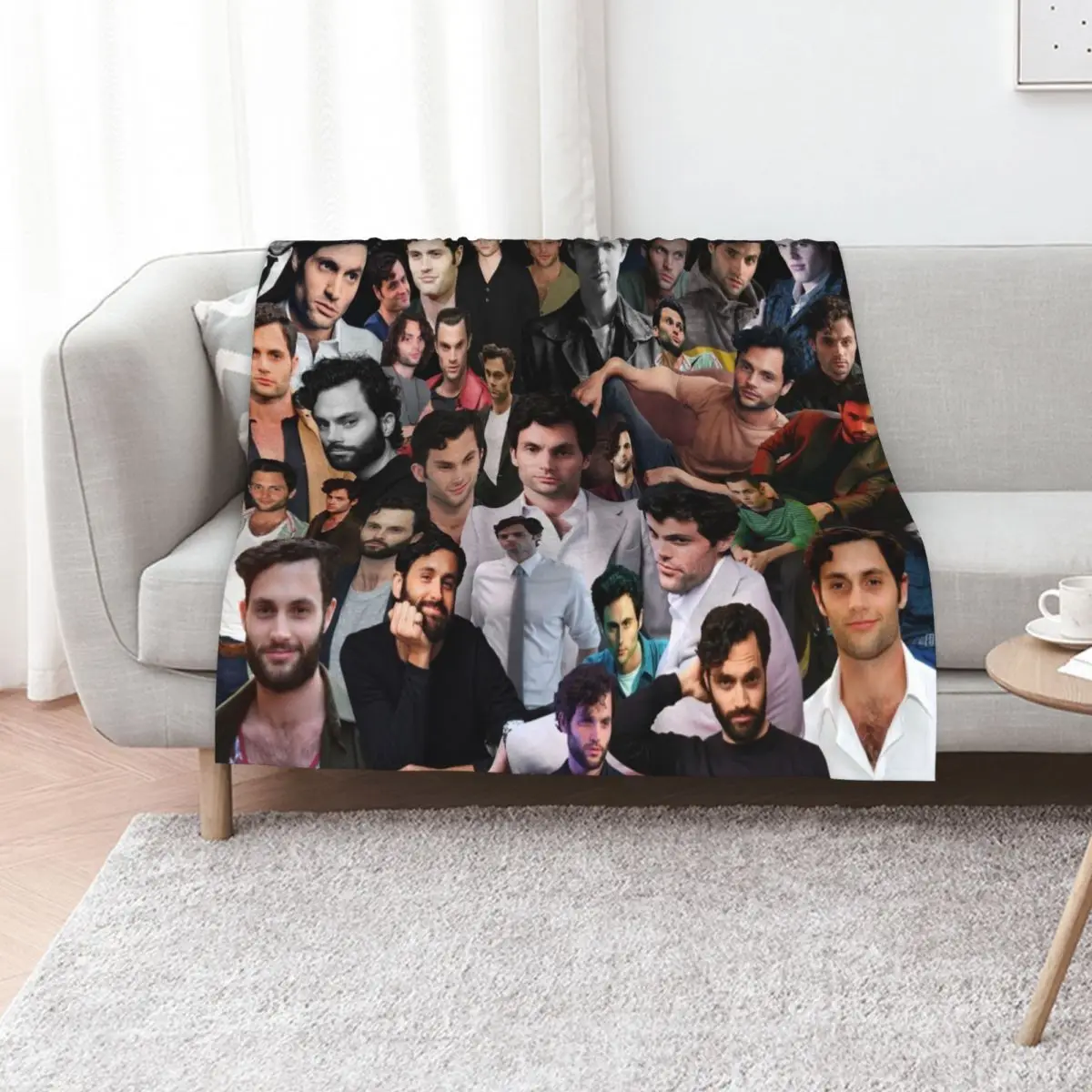

Penn Badgley Throw Blanket For Decorative Sofa Blankets For Bed Bed Cute Plaid Blankets
