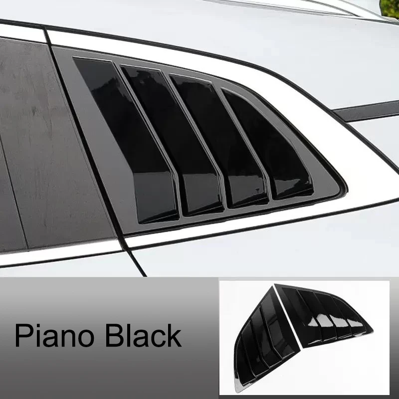 For BYD Song Plus Dmi 2023 EV Car Rear Triangular Blinds Modified Window Air Outlet Body Exterior Interior Accesorios 2022 2024