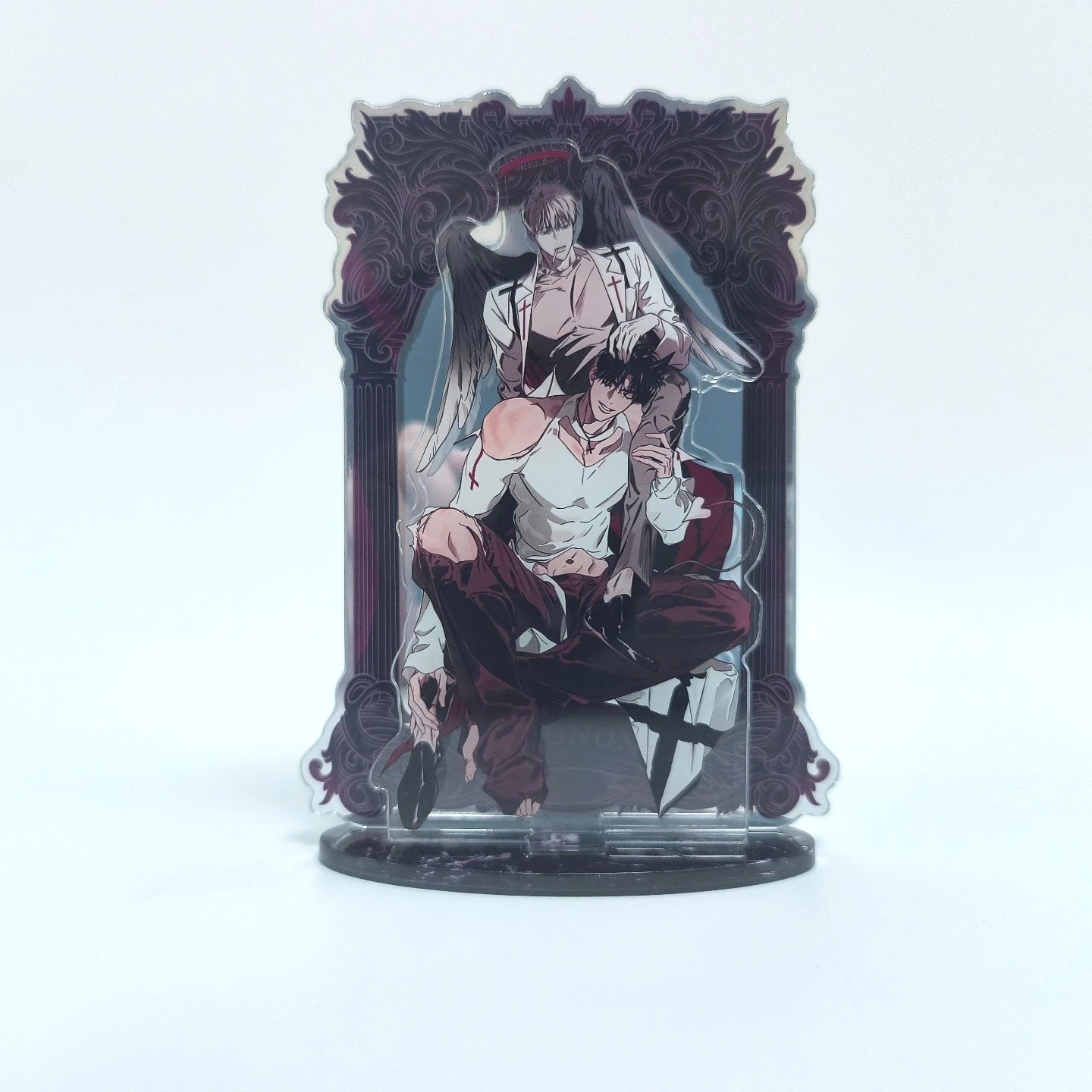 Mignon Manhwa Sandwich Layer Acrylic Standee Anime Collectible Gift Desk Decor Key Chain