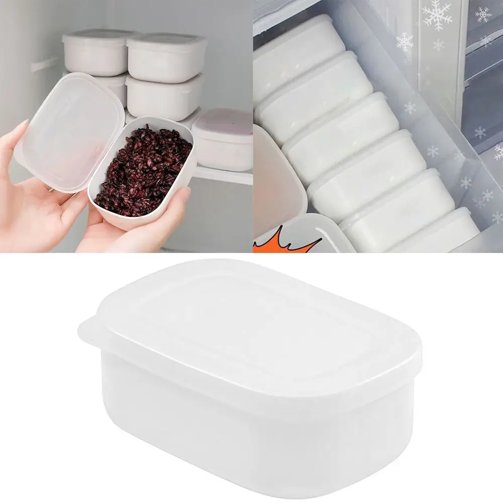 New Rectangle Lunch Box Microwavable Portable Bento Box Durable Leakproof Food Containers Kids