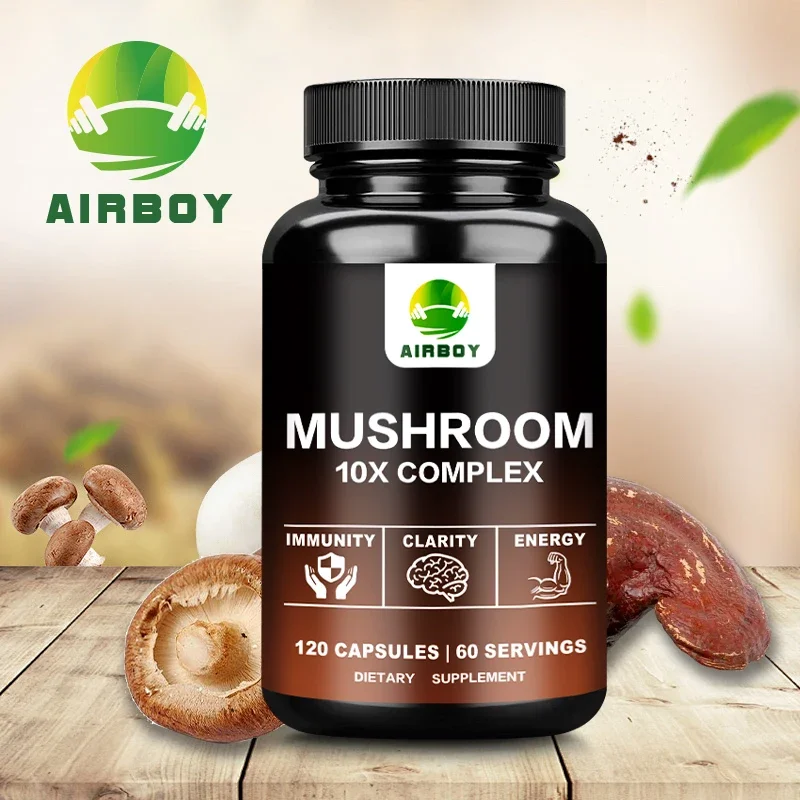 Mushroom Complex - Nootropics, Supports The Immune System, Improves Memory and Cognition