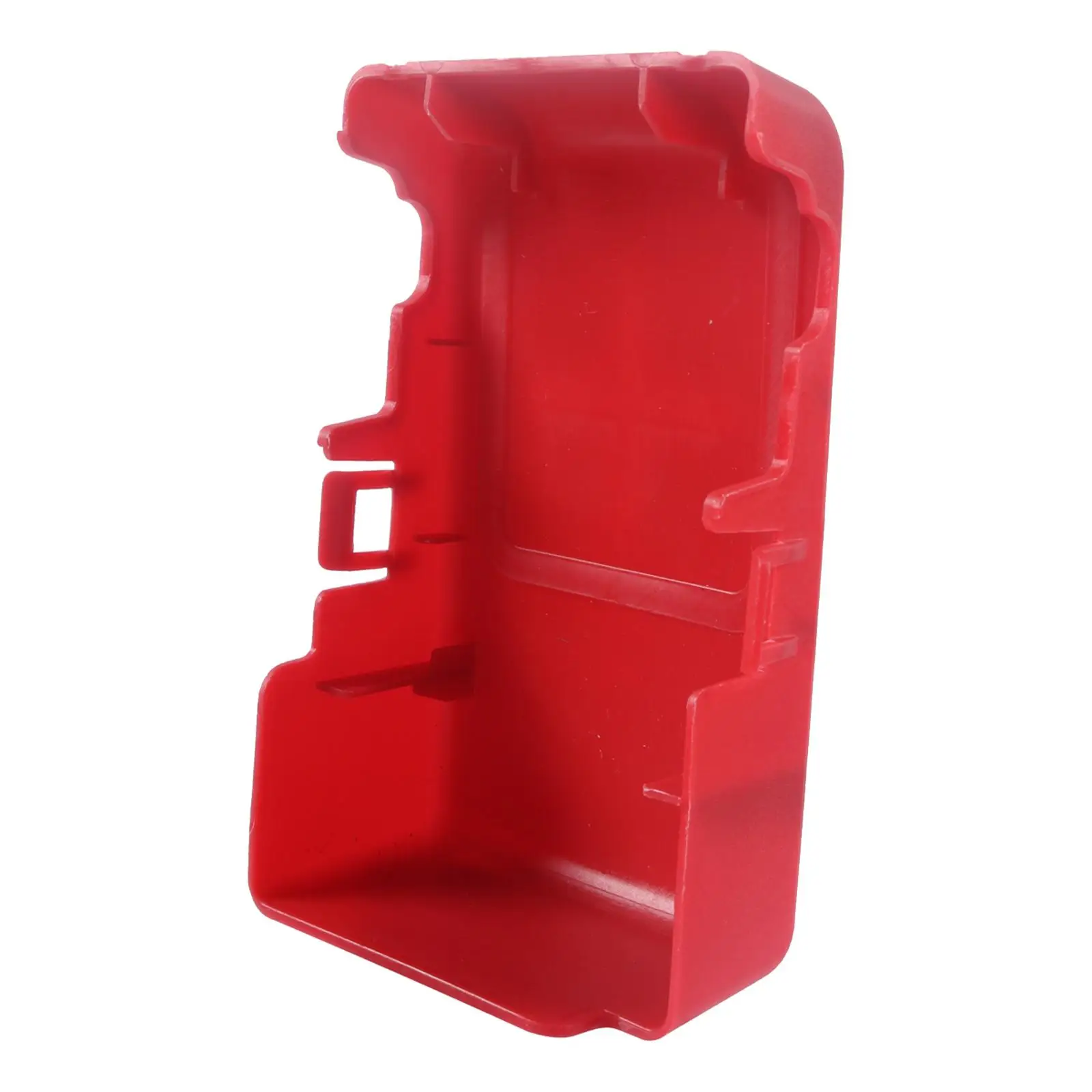 Quick Release Car Battery Terminal Cover, ABS Plastic Lightweight 32V Red