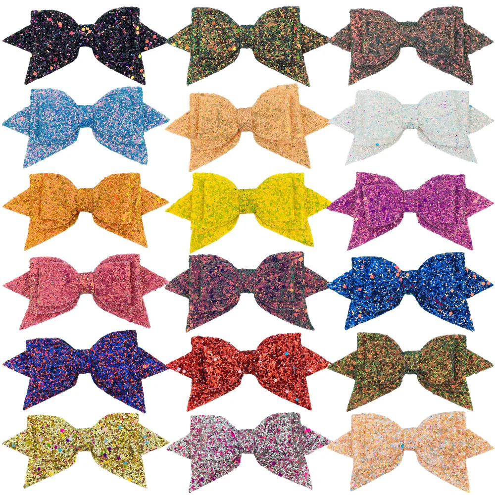 

New 5inch Grit Thick Sheet Premium Dovetail Bow Hair Chuck Jewelry Wholesale 100 Pcs