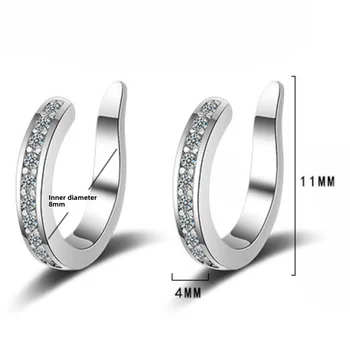 10 best sales أقراط على شكل حرف C - №6