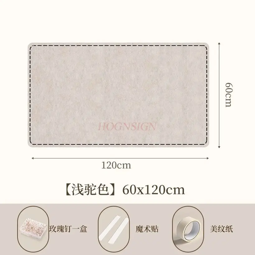 قطعة واحدة من ملصق الحائط للوحة اللباد، لوحة خلفية جدارية معلقة، إطار صورة يعرض لوحة جدارية من الصوف #3