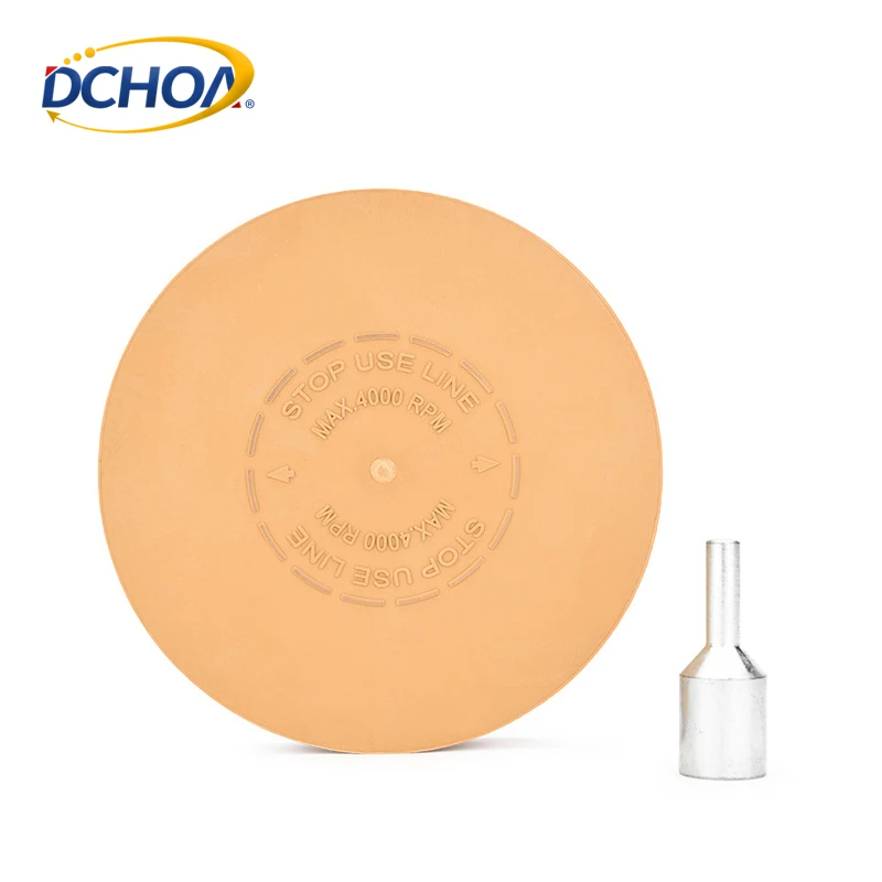 DCHOA 4 Inch Decal Removal Eraser Wheel Rubber Disc Sticker Adhesive Remover Wheel for Car Auto Body Cleaning