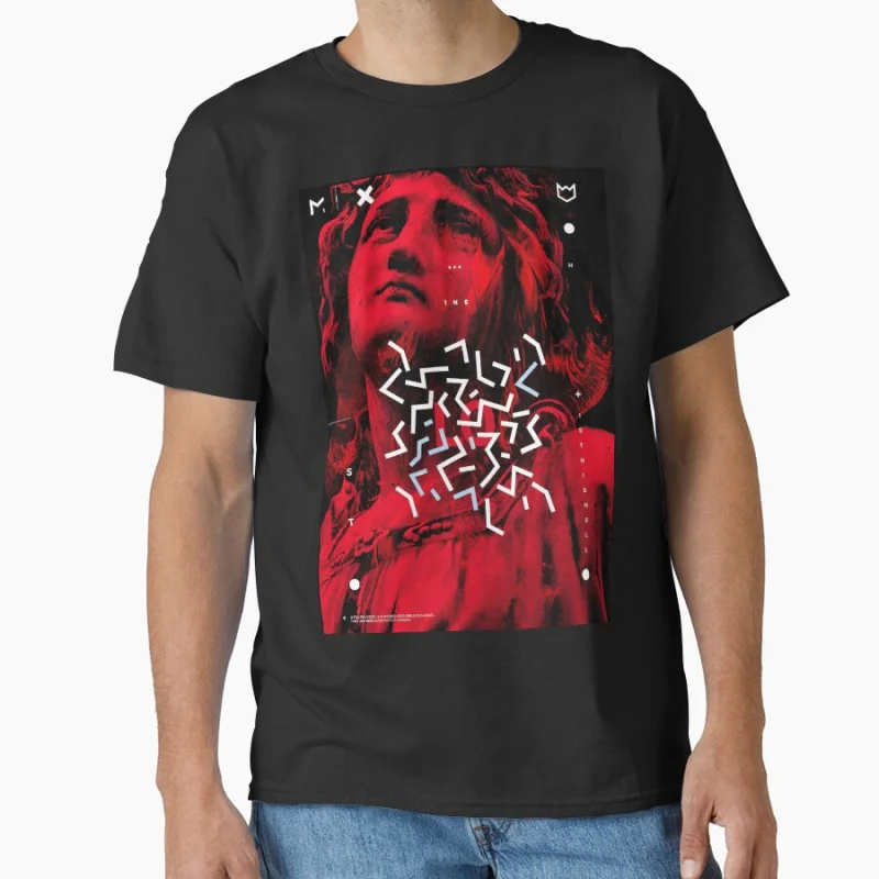

Vaporwave Aesthetic Victorian Angel Cool Vibes Cyberpunk Futuristic Art gift T Shirt for hipster large size tops S-6XL clothing