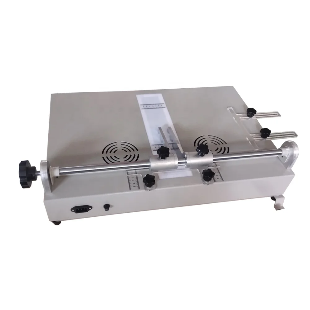 A3 Size Electric Manual Hardcover Book case Maker Making Machine With Background Lighting Positioning