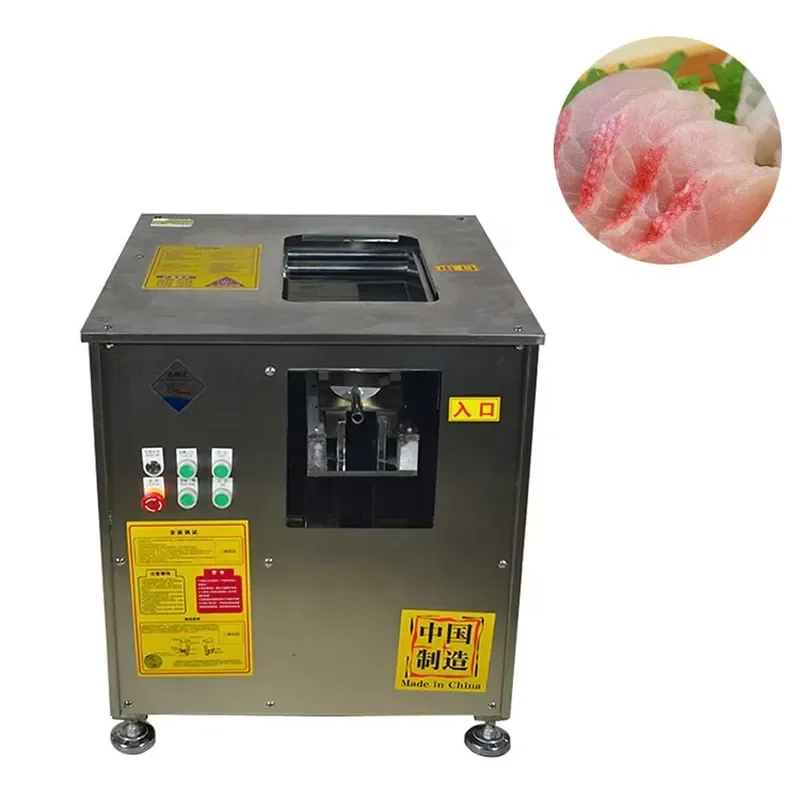 Stainless Steel Fish Slicer Machine for Small Fish Filleting and Smoked Salmon Slicing