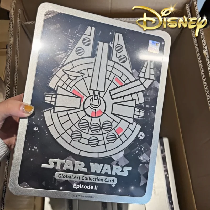 Genuine Card Disney Star Wars Card Skywalker Leia Film Peripherals Characters Collector'S Edition Package Collection Card Gifts