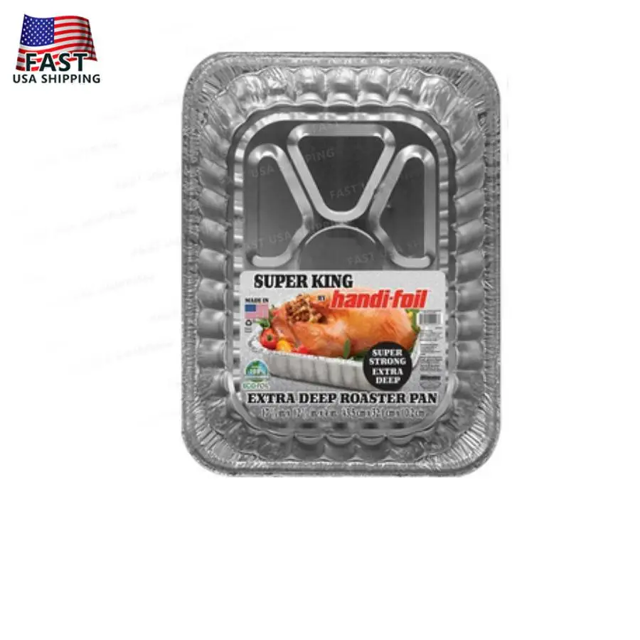 

Алюминиевая жаровня Super King из фольги Handi Extra Deep 17,13x12,63x4,25, 1 шт.