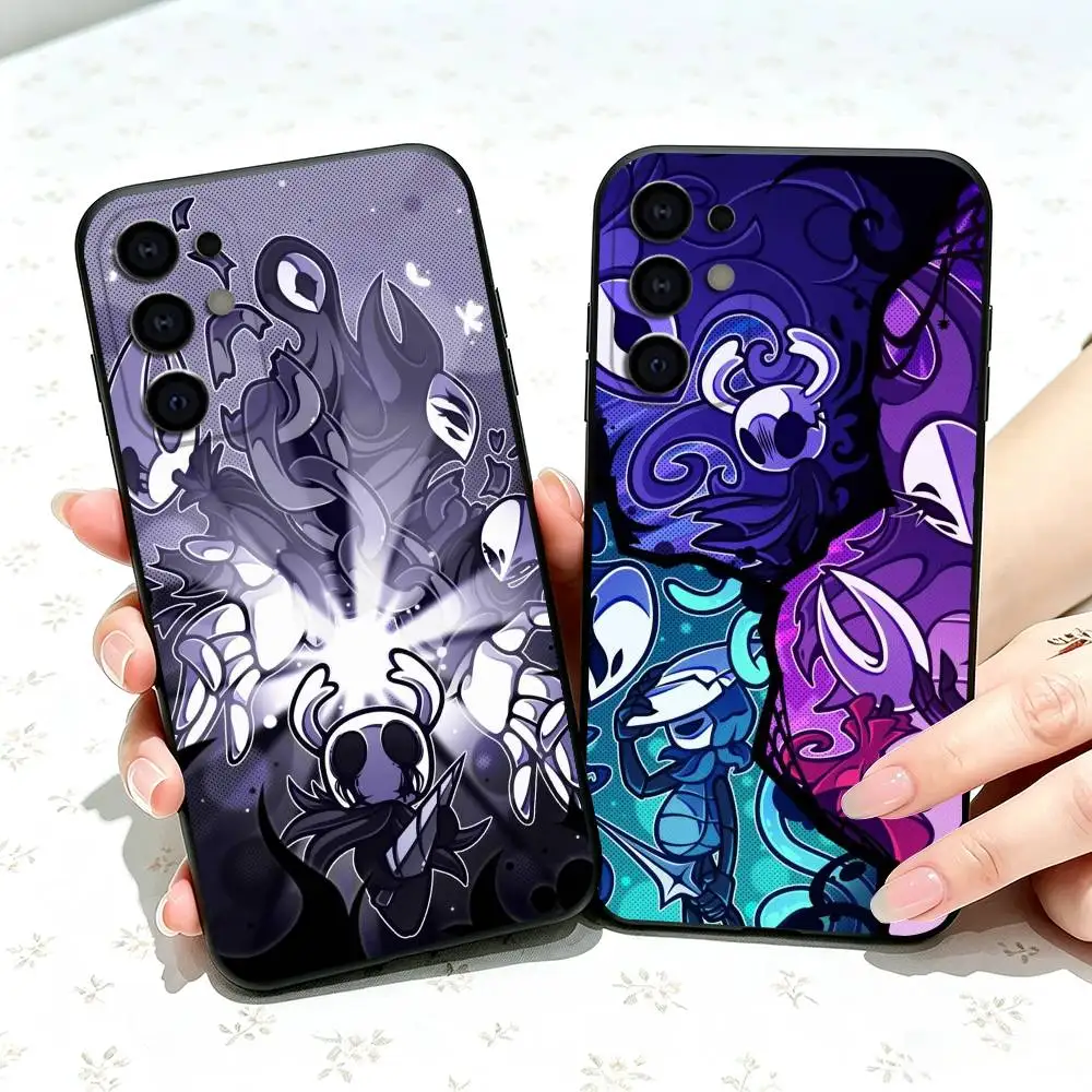 Game H-Hollow K-Knight Silksong  gift Phone Case For Samsung S25,S24,S21,S22,S23,S30,Ultra,S20,Plus,Fe,Soft Silicone Black Cover