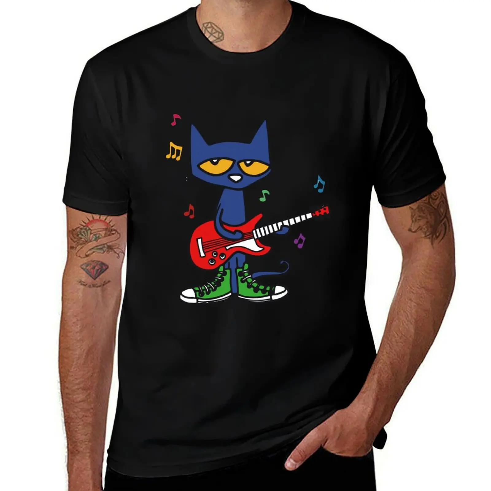

Pete the cat singing T-Shirt High Elasticity Sports T-Shirt