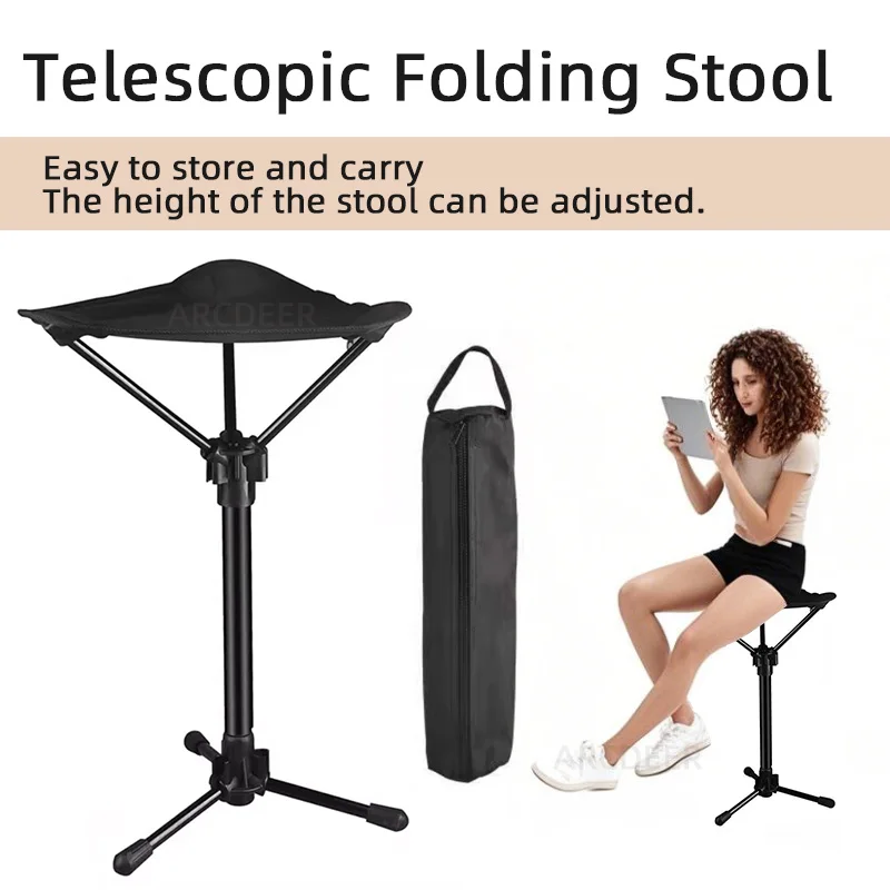 tabouret-triangulaire-telescopique-a-une-jambe-mini-chaise-portable-pour-voyage-en-plein-air-file-d'attente-camping-peche-maza-chaise-de-plage