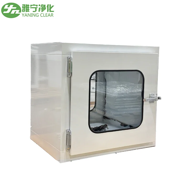 Static Pass Box Custom Made For Clean Room Mechanical And Electronic Interlocks Good Price Supplier And Manufacture