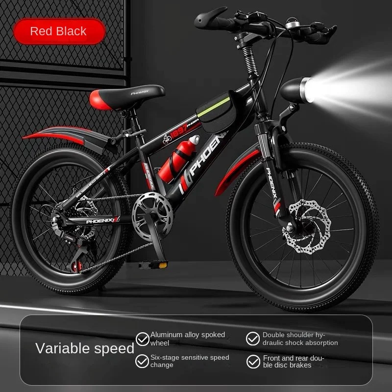 

Mountain Biking 6-8-12 Years Old Boys And Girls Students Large Children Variable Speed Disc Brake Shock Absorber Bike Outdoor