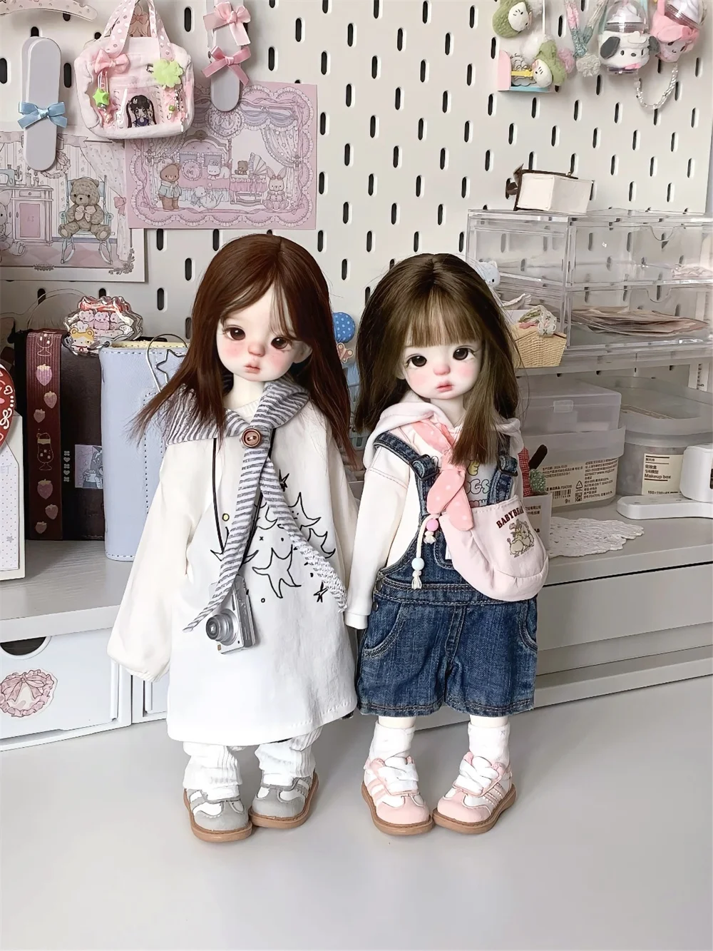 Casual Versatile Multi-Color Round-Toe Exquisite Shoes Daily Red Small 1/6 Girls Boys Spot Inventory Gifts BJD Doll Accessories
