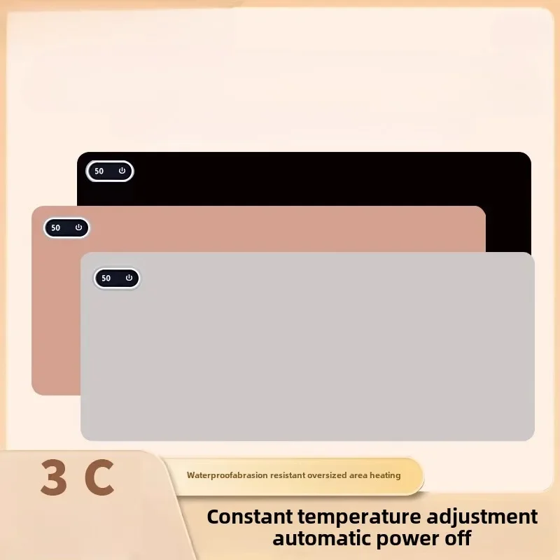 

Intelligent Temperature Control Heating Mouse Pad Student Desk Writing Warm Hand Pad Office Computer Super Large Warm Desk Pad