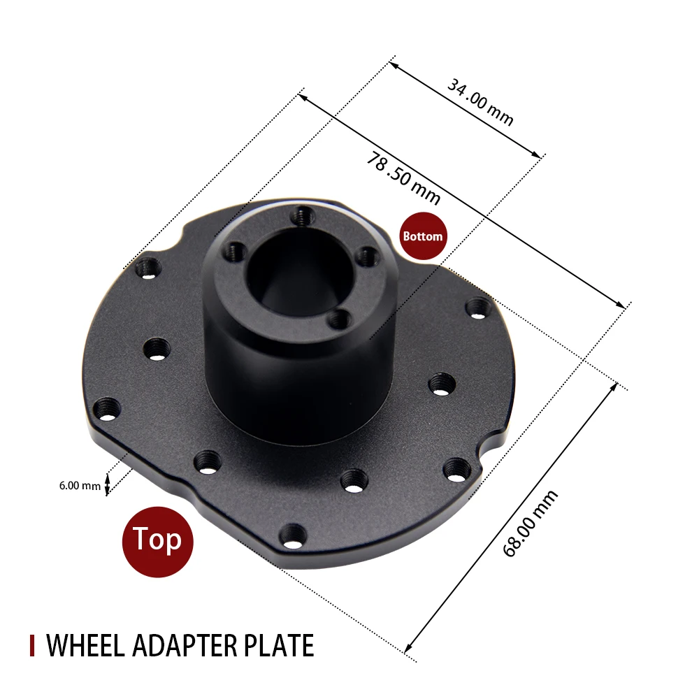 Adapter do modernizacji starych kierownic Fanatec kompatybilności z QR1 do QR2 - kompatybilny z kółkami Older Fanatec