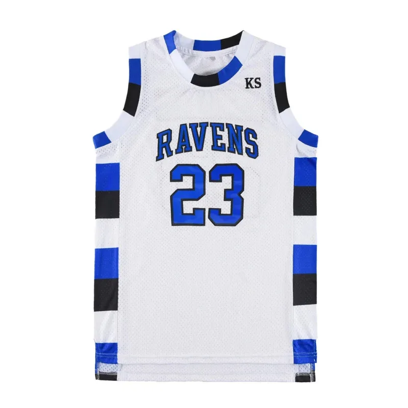

Новинка 2025 года One Tree Hill Nathan Scott 23 # 3 # Баскетбольная майка с прошивкой из спортивного фильма Ravens Майо ★ ❤ ☆