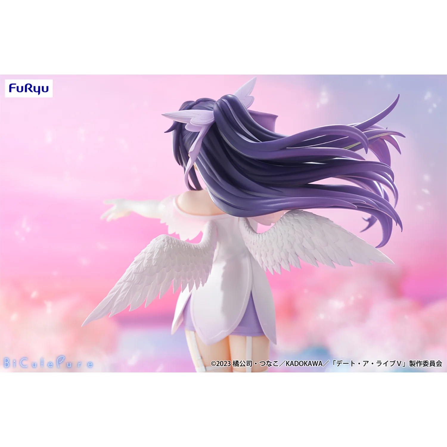 

Оригинальный FuRyu FuRyu BiCute Pure DATE A LIVE Yatogami Tohka ПВХ аниме фигурки экшн-фигурки модель игрушки